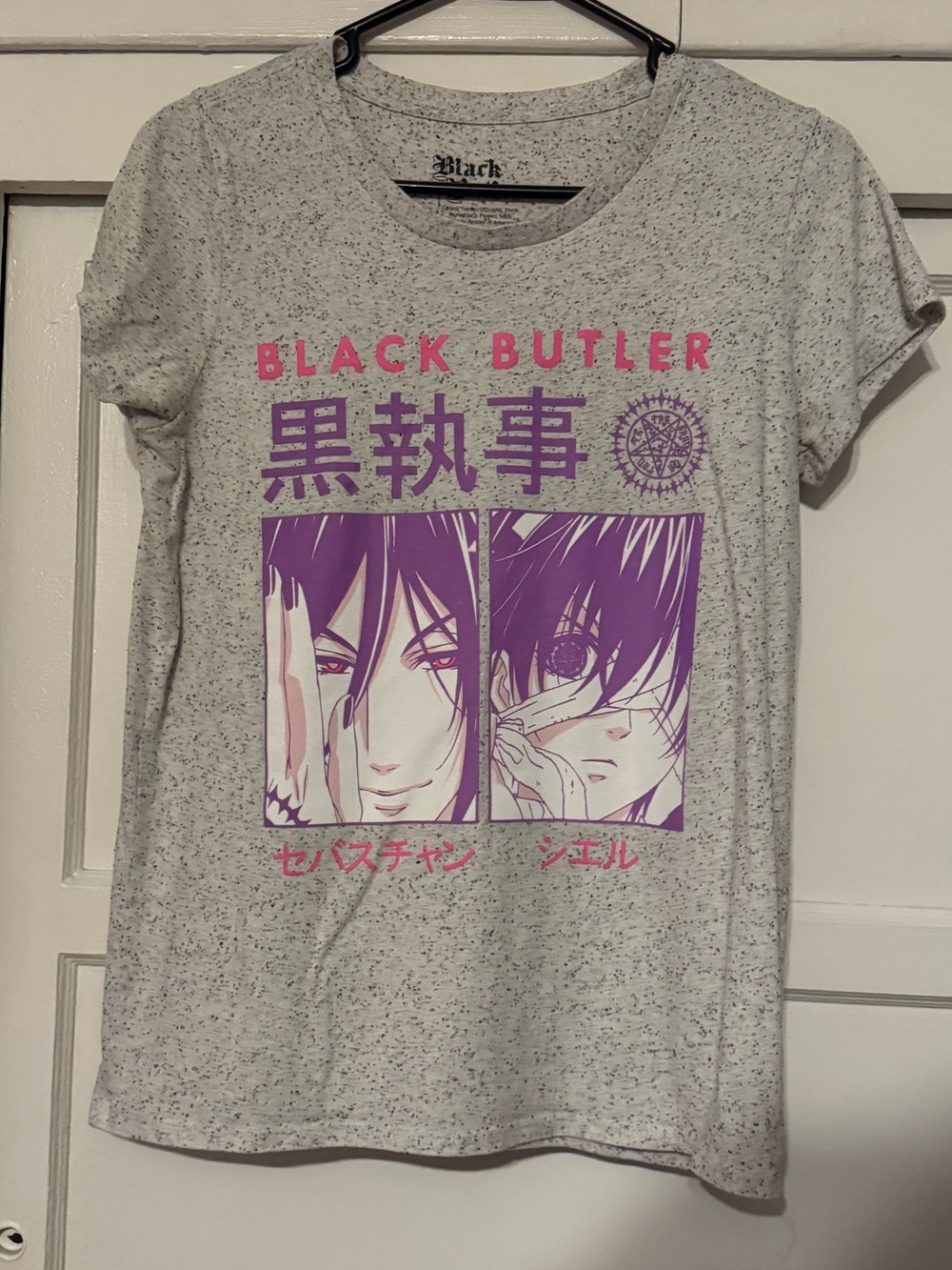 Black Butler Anime Women’s Shirt - Gray & Purple